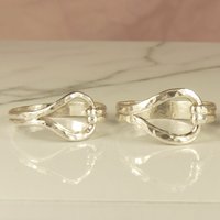 Thumb Ring for Men or Women//  Sterling SilverRing/Thumb Rings,Boho Style Rings,Pear Ring