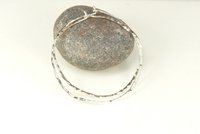 Hoop Earrings, Circle Earrings,Sterling Silver, Medium or Large Hammered Hoops