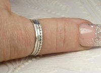 Thumb Ring, 3 Wire ring, Sterling Silver ring,  Midi Ring,Boho Style Rings