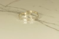 Toe Ring, Sterling Silver, Big Toe ring, Double Wire Hammered  Solid Ring, Body Jewelry
