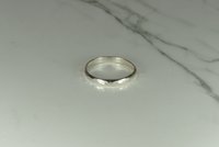 Wedding Ring-Sterling Silver ring,Hammered ring