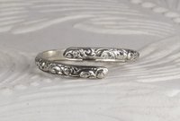 Thumb ring,Wrap around ring, Sterling Silver Ring