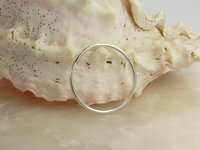 Skinny ring-18 gauge Sterling Silver, Stacking ring