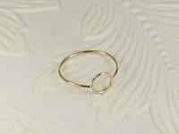 Karma ring, Purity ring,  gold circle ring