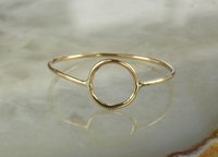 Karma ring, Purity ring,  gold circle ring