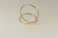 Criss Cross ring, Midi Ring, Gold Ring, X ring