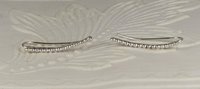 Ear Climber,  Sterling Silver Earring,  Bead earring