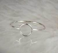 Circle ring, Purity Ring, Sterling Silver Ring, Minimal Ring,Boho Look