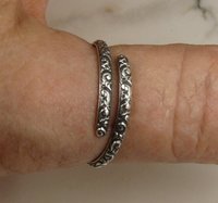 Wrap around ring,Pinky Ring, Sterling Silver Ring,Adjustable Ring