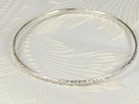 Bangle, Pattern Bangle, Sterling Silver Bangle,3 Bangles