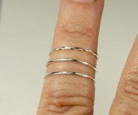 Midi Ring, Knuckle Ring, Sterling Silver ring, 3 styles, Boho Ring