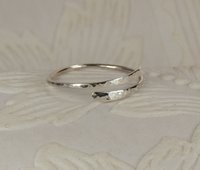 Bypass Ring ,16 Gauge,Thumb Ring, Sterling Silver ring,  Minimalist Ring,Midi ring