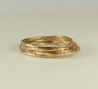 Stack rings,18 gauge Rings, stacking rings, Boho Style,Gold Rings