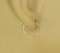Sleeper earrings, Tiny  GF Earrings,  Boho Earrings, 20 gauge wire