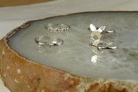 Toe Ring, Sterling Silver,Adjustable Toe ring, Body Jewelry