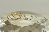 Stacking Ring, 18 Gauge, Gold Filled or Sterling Silver, Stacking ring