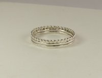 Wedding rings, Hammered Bands, Sterling Silver ring,  Thumb Ring