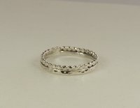 Wedding rings, Hammered Bands, Sterling Silver ring,  Thumb Ring