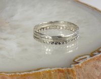 Wedding ring,Thumb Ring, 3 Wire ring, Sterling Silver ring,  Midi Ring