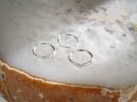 Hoop earring,  Cartilage earring, small hoops 16-18-20 gauge