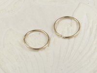Tiny Hoops,Nose Ring, Helix Hoop,Tragus Hoop,20 or 22 Gauge Wire
