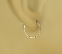Sleeper earrings, Tiny  GF Earrings,  Boho Earrings, 20 gauge wire