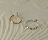 Nose Ring,Faux, Gold Filled or Sterling Silver,  20 gauge wire