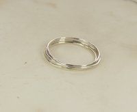 Stack Ring,Knuckle Ring, Skinny stacking ring,Sterling Silver Band