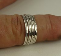 Stacking Ring,Skinny Ring, 18 Gauge,  Sterling Silver, Stacking ring