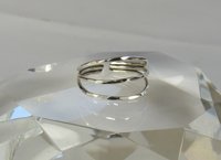Toe ring-Sterling Silver 3 Wire Toe Ring-Sterling Silver Toe ring