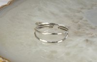 Toe ring-Sterling Silver 3 Wire Toe Ring-Sterling Silver Toe ring