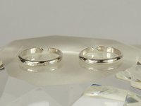 Toe Ring-Sterling Silver Toe ring- Smooth or hammered Toe Ring-Body Jewelry