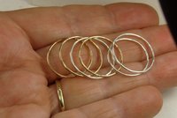 Stacking Ring,Skinny Ring, 18 Gauge,  Sterling Silver, Stacking ring
