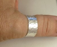 Thumb Ring,Wide Band,Sterling Silver Band,Wedding Ring ,925 Solid Silver