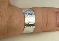 Thumb Ring,Wide Band,Sterling Silver Band,Wedding Ring ,925 Solid Silver