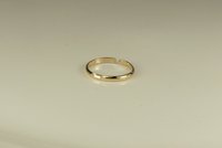 Gold Toe Ring, AdjustableToe Ring,Goldfilled, Simple Ring, Midi ring