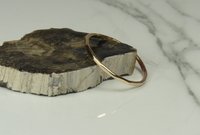 Gold Thumb ring,16 Gauge, Stacking ring, Women's Ring, G F  Faceted Ring