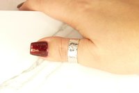 Thumb Ring,Wide Band,Sterling Silver Band,Wedding Ring ,925 Solid Silver