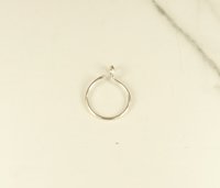 Sterling Silver Lip Ring-Faux Lip Ring-Silver Lip Ring-Fake lip Ring