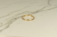 Gold Toe Ring, AdjustableToe Ring, Hammered Ring, Midi ring