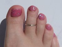 Toe Ring, Sterling Silver AdjustableToe Ring, Hammered Ring, Thin Toe Ring