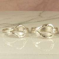Thumb Ring for Men or Women//  Sterling SilverRing/Thumb Rings,Boho Style Rings,Pear Ring