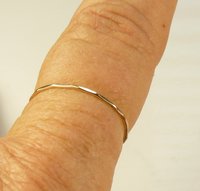 Gold Ring, Stacking ring, Boho Style