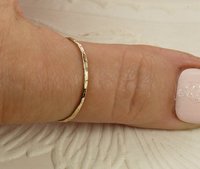 Gold Ring, Stacking ring, Boho Style