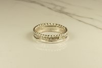 Thumb Rings,Stacking Rings, Sterling silver,  3  Bands