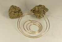 Gold Hoop Earrings, Hammered hoops,  14kt goldfilled earrings