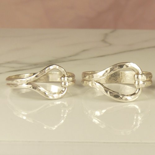 Thumb Ring for Men or Women//  Sterling SilverRing/Thumb Rings,Boho Style Rings,Pear Ring