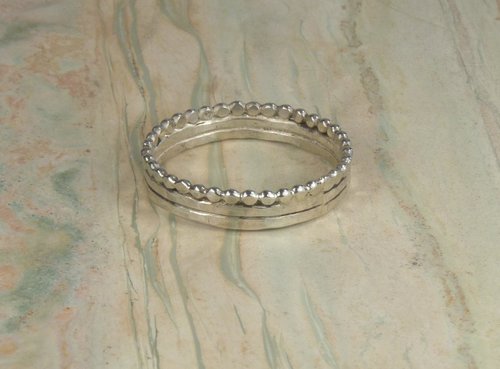 Thumb Ring, 3 Wire ring, Sterling Silver ring,  Midi Ring,Boho Style Rings