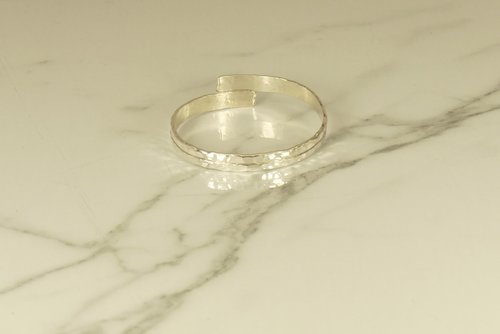 Toe Ring, Sterling Silver, Big Toe ring, Double Wire Hammered  Solid Ring, Body Jewelry