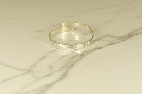 Toe Ring, Sterling Silver, Big Toe ring, Double Wire Hammered  Solid Ring, Body Jewelry